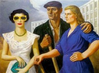Wojciech Fangor „Postaci”, 1950 Wojciech Fangor „Postaci”, 1950