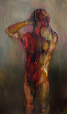 z cyklu HUMAN LIGHT 200 x 120 cm 2010