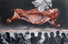 Zbylut Grzywacz „Pegaz” (z cyklu „Wołowy”), 1977 Zbylut Grzywacz „Pegaz” (z cyklu „Wołowy”), 1977