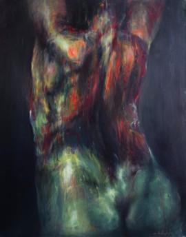z cyklu MONUMENTY - 110 x 89 x 2 cm 2009