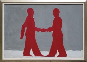 Jarosław Modzelewski, „Podawanie sobie rąk”, 1983 Jarosław Modzelewski, „Podawanie sobie rąk”, 1983