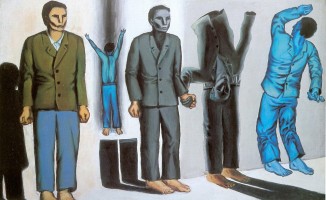 Andrzej Wróblewski, „Rozstrzelanie VIII”, 1949 Andrzej Wróblewski, „Rozstrzelanie VIII”, 1949