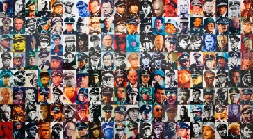 Piotr Uklański, „Naziści”, 1998 Piotr Uklański, „Naziści”, 1998